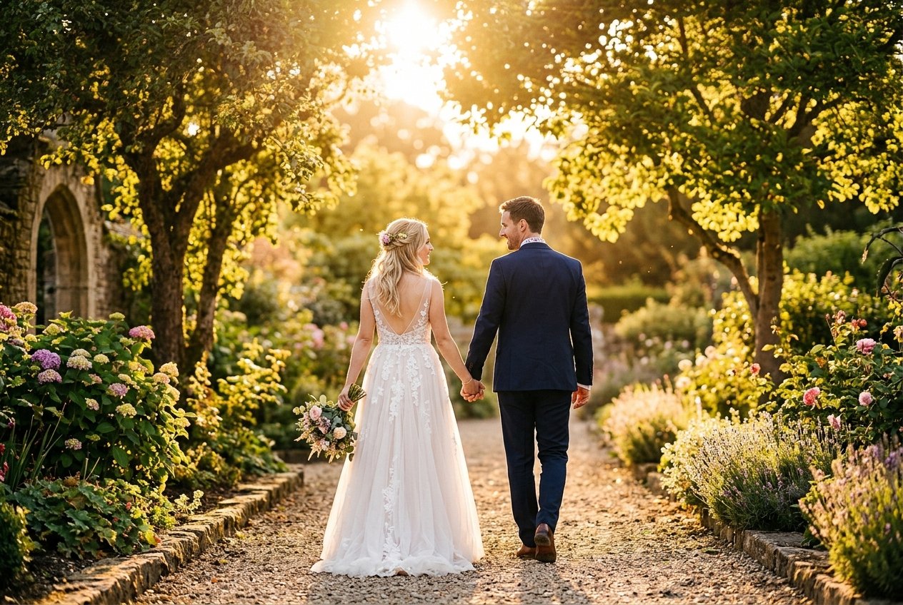 Sunset Royal Couple Portrait